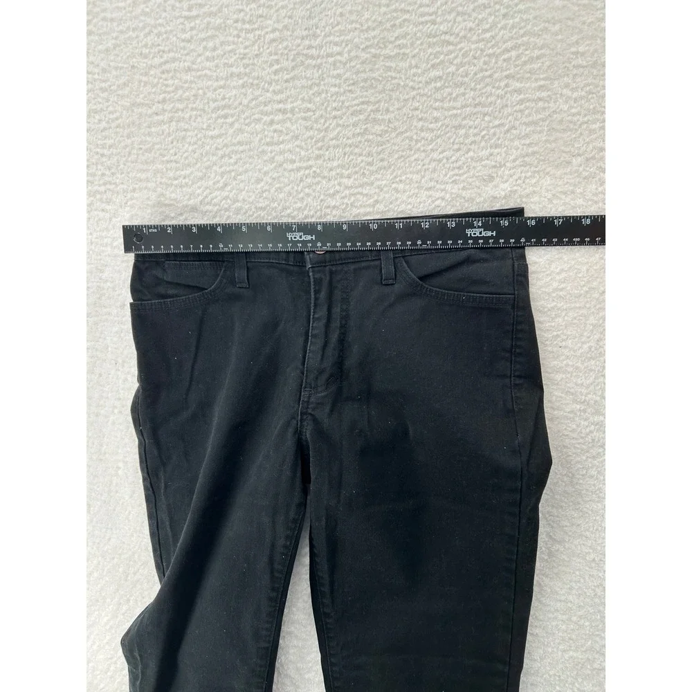 NYDJ Tummy Tuck Jeans Womens Black Straight Leg Stretch Denim Pants Stretch